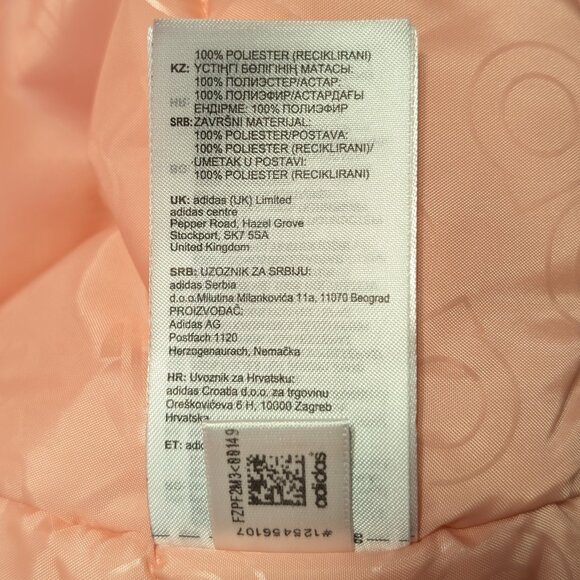 Adidas Originals Full Zip Long Bomber Jacket - Picture 5 of 5